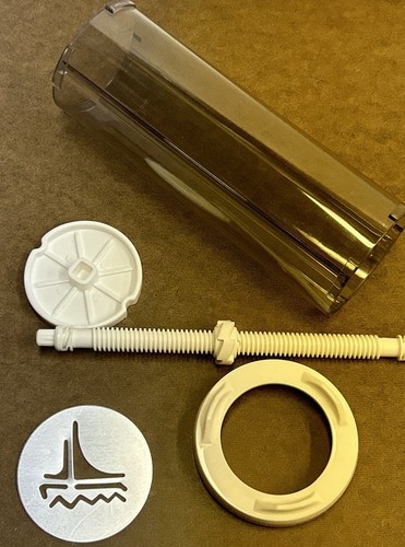 Vintage Super Shooter Cookie Press Replacement Clear Barrel Tube Disc Part Only - Picture 3 of 8