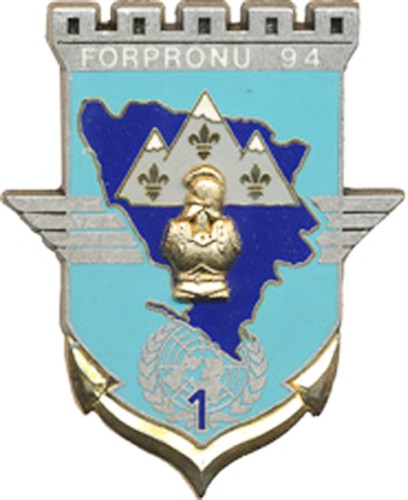 17° Régiment de Génie Parachutiste, 1° Compagnie, FORPRONU 94, Delsart (0054) - 第 1/2 張圖片