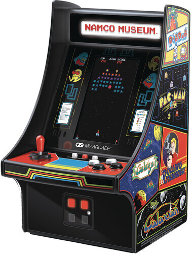 My Arcade DGUNL-3226 Namco Museum Mini Player Retro Arcade Machine - 10 Inch Cab My Arcade DGUNL-3226 Namco Museum Mini Player Retro Arcade Machine - 10 Inch Cab