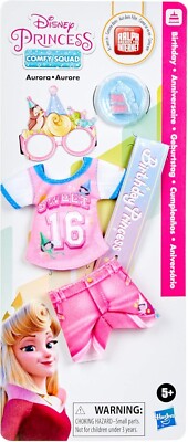 Disney Princess Comfy Squad Fashion Pack Aurora New Doll Clothes