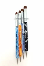 Kolinsky Brush 666 - Perfect for French Manicure - Pick Your Favorite Size