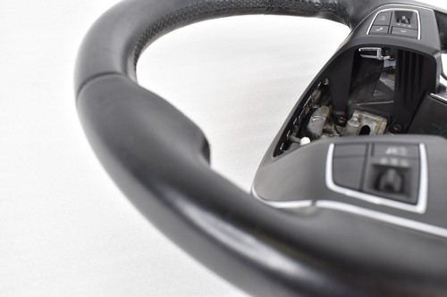 🚀 2014-2019 MASERATI GHIBLI STEERING WHEEL LEATHER BLACK W/ CONTROL SWITCH OEM - Picture 19 of 24