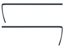 New 4-Dr Extended Cab Upper Door Seal Pair / 2000-2006 Silverado Sierra X-Cab