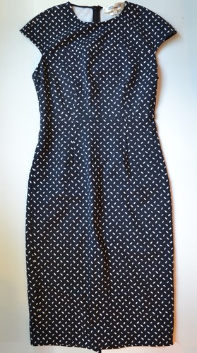 NWT $398 DVF Diane von Furstenberg Printed Hadlie Midi Sheath Dress Size 0 - Picture 8 of 11