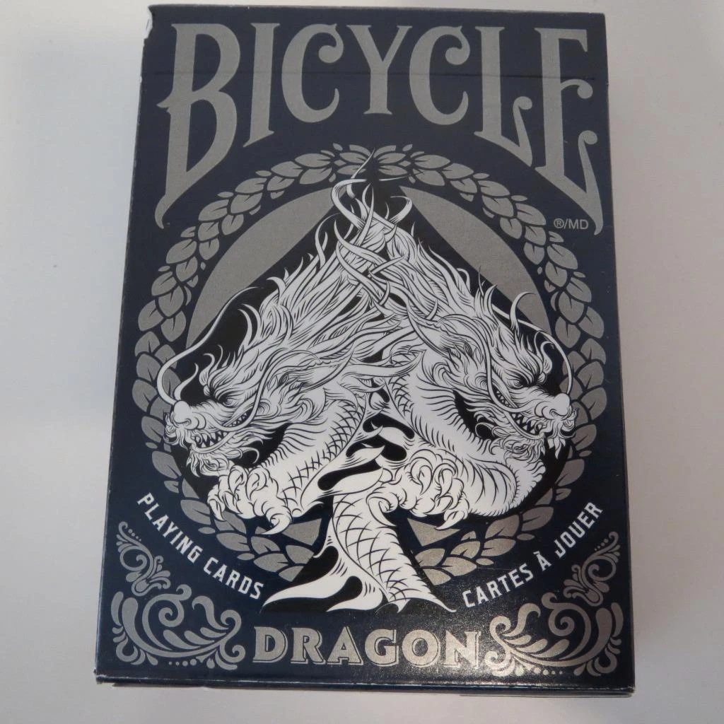 Bicycle Blue Dragon Poker Casino Playing Cards Deck MINT
