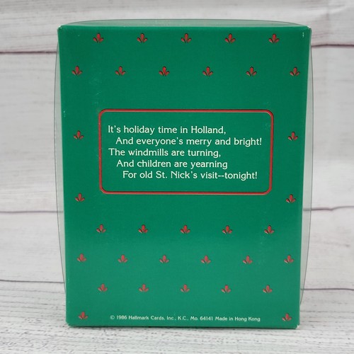 Vtg 1986 Hallmark collectors series handcrafted (Windows Of The World) Christmas - Picture 7 of 8