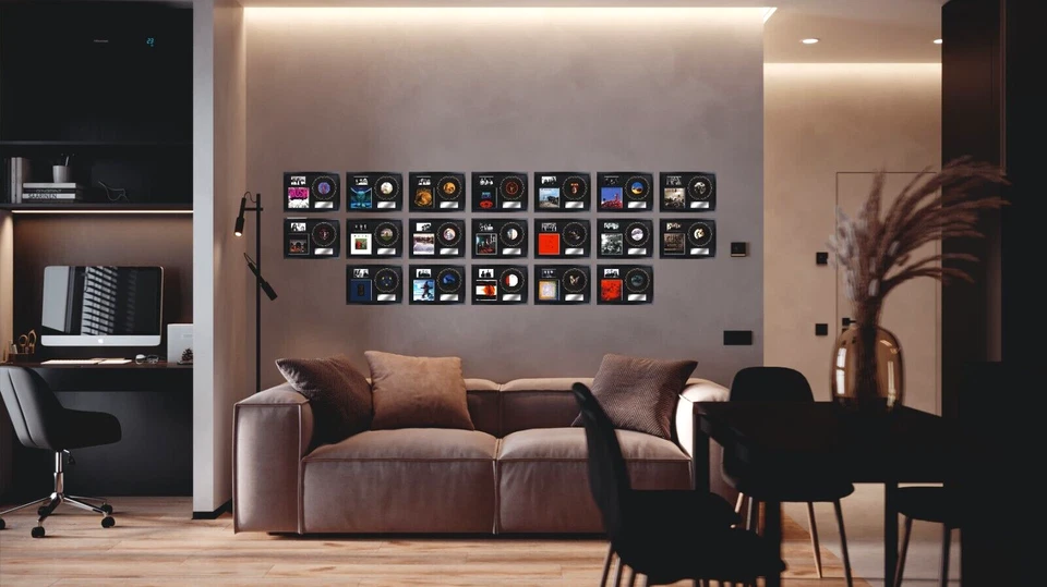 Rush – Hold Your Fire /Memorabilia / Collection / Souvenir in black frame / Rock - Image 3 of 4