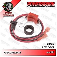 Bosch 4 Cylinder 2 Pcs Left hand points vacuum advance replacement ignition kit