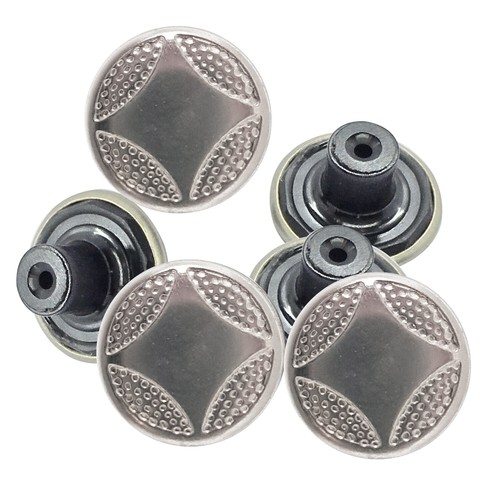 17mm No Sew Hammer Jean Button Antique Design With Pins for Denim 8pcs to 100pcs - Picture 32 of 64
