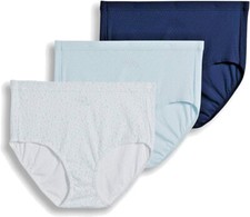 3-Pack Women's Jockey Elance BRIEFS Breathe Comfort Underwear Size 6 7 8 9 10 11