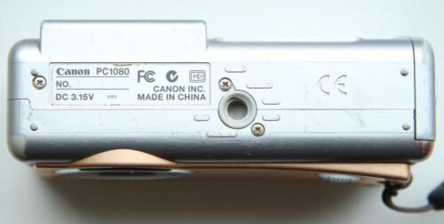Canon PowerShot A400 3.2MP Compact Digital Camera Silver Bronze DISPLAY BROKEN - Picture 5 of 14