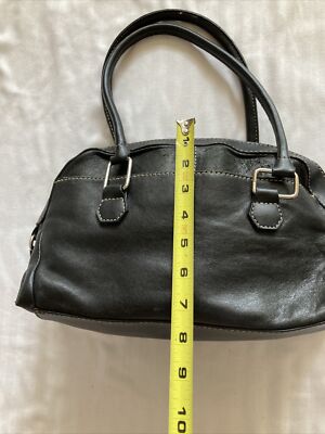 Hush Puppies Black Leather Purse Handbag | eBay