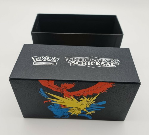 Pokemon - Zapdos Verborenes Schicksal Box Pappbox schwarz -leer- - Picture 2 of 3
