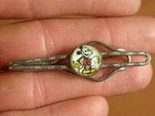 Vintage 1930's Mickey Mouse Jewelry Scarce Tie Slide Clip Pin Walt Disney Brier