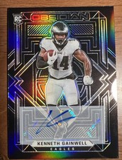 KENNETH GAINWELL Autographed 2021 # 156/199 Panini OBSIDIAN 