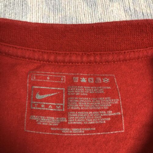 Vintage Liberty University Nike T Shirt Men's Large Student Club Y2K Football - Picture 3 of 9