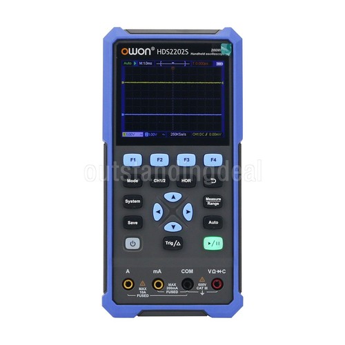 HDS2202S 2-CH Digital Oscilloscope High Performance Handled Digital Oscilloscope - Picture 2 of 9
