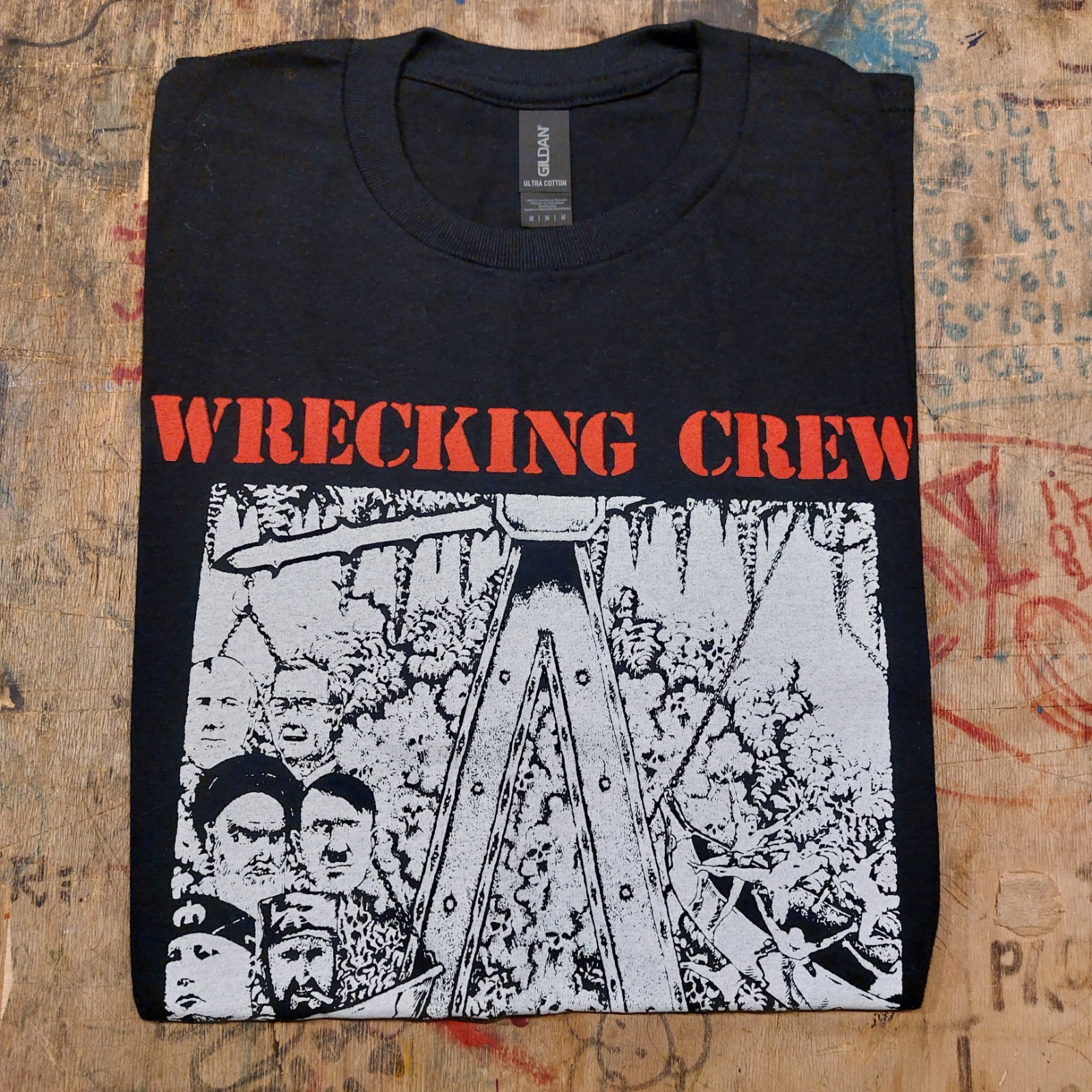 Wrecking Crew "balance of terror" shirt size M nyhc Agnostic Front Token Entry