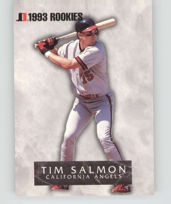 Tim Salmon 1993 Jimmy Dean Rookies #9 California Angels