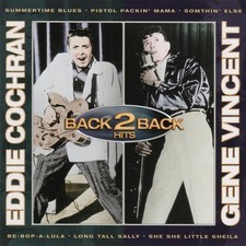 Eddie Cochran & Gene Vincent - Back 2 Back Hits (CD, Comp)