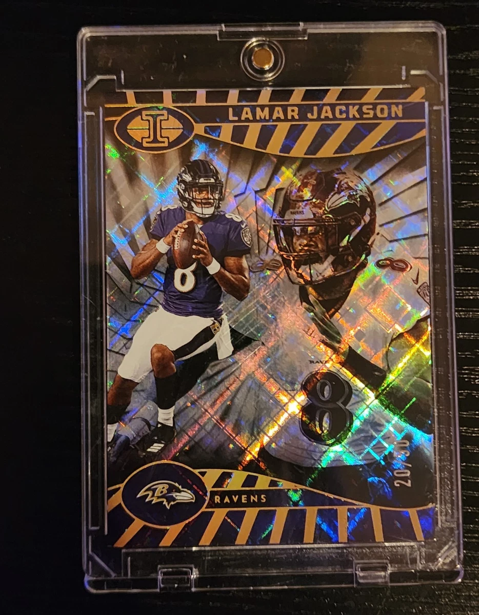 Lamar Jackson Football Short Print Sports Trading Cards