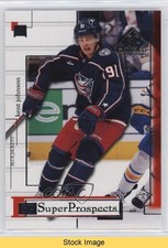 2022-23 Upper Deck SP Game Used Red Achievement Kent Johnson #RC-10 READ 4om