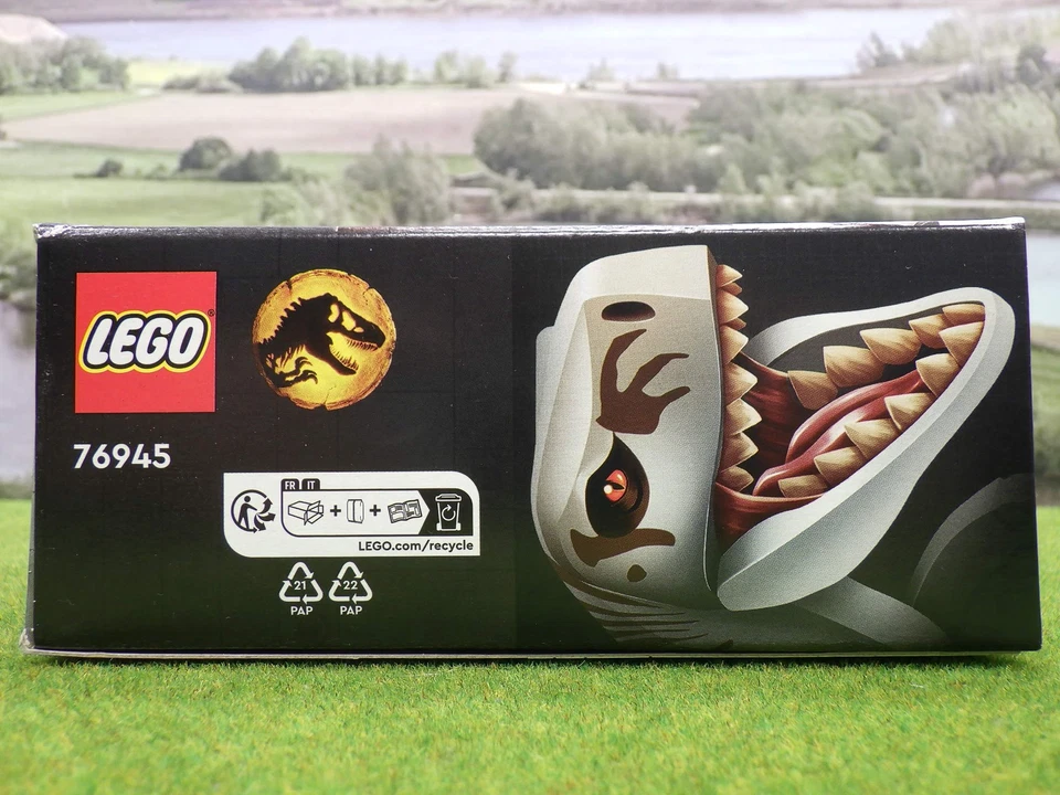 LEGO 76945 Jurassic World Dominion Atrociraptor Bike Chase OVP (LE) C2781 - Bild 3 von 4