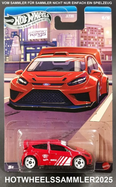 "Hot Wheels Compact Kings 1/5 \"2012 Ford Fiesta\" JKX58-ND710 Ovp Neuware!"-image