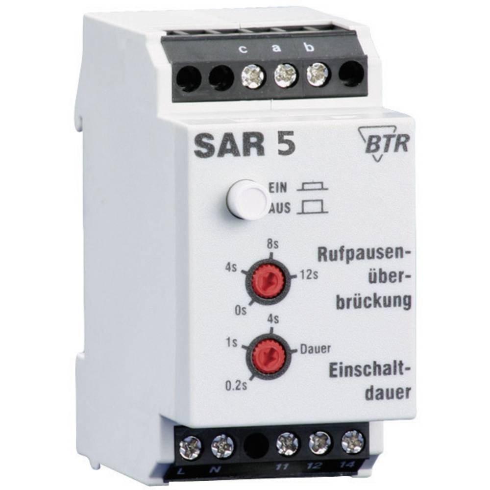 Relais de commutation Metz Connect SAR5 bipolaire contact sec pour automatisme de volet roulant