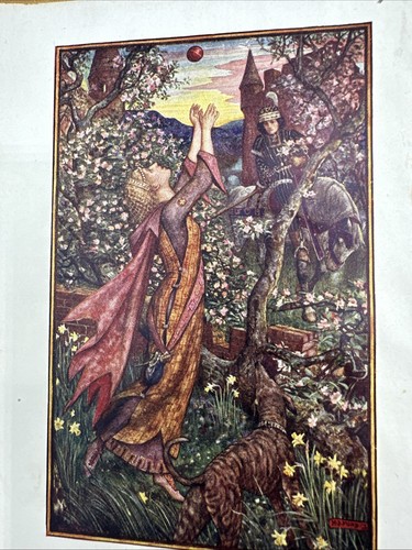 The Lilac Fairy Book by Andrew Lang - Yellow 1922 PLEASE SEE PICS - Picture 5 of 22