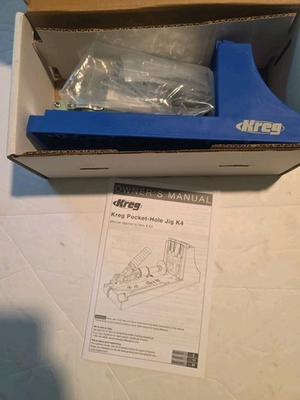 #ad Kreg Pocket Hole Jig K4 New $60.00