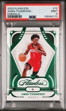 2023 Flawless Amen Thompson Emerald /5 RC PSA 9 Stunner!