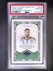 2023-24 Futera Unique WF Lionel Messi Golazo Relic Emerald Patch /15 PSA 10