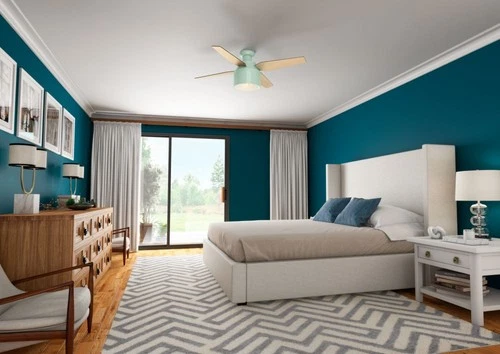 Hunter Fans - Cranbrook 52 Inch Low Profile Ceiling Fan with LED Light Kit and - Picture 4 of 4