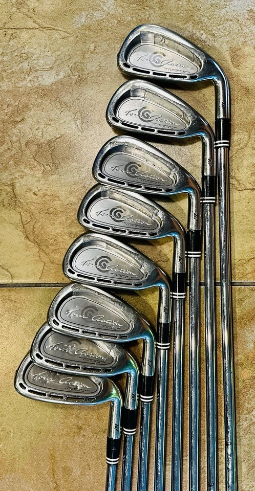 Cleveland Tour Action TA7 iron set steel R 3-PW MRH very clean - Image 3 of 4