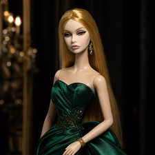 OOAK integrity toys Repaint Poppy Parker Custom Art Doll Head