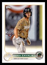 2022 Topps Pro Debut Aaron Zavala #PD-198  Down East Wood Ducks