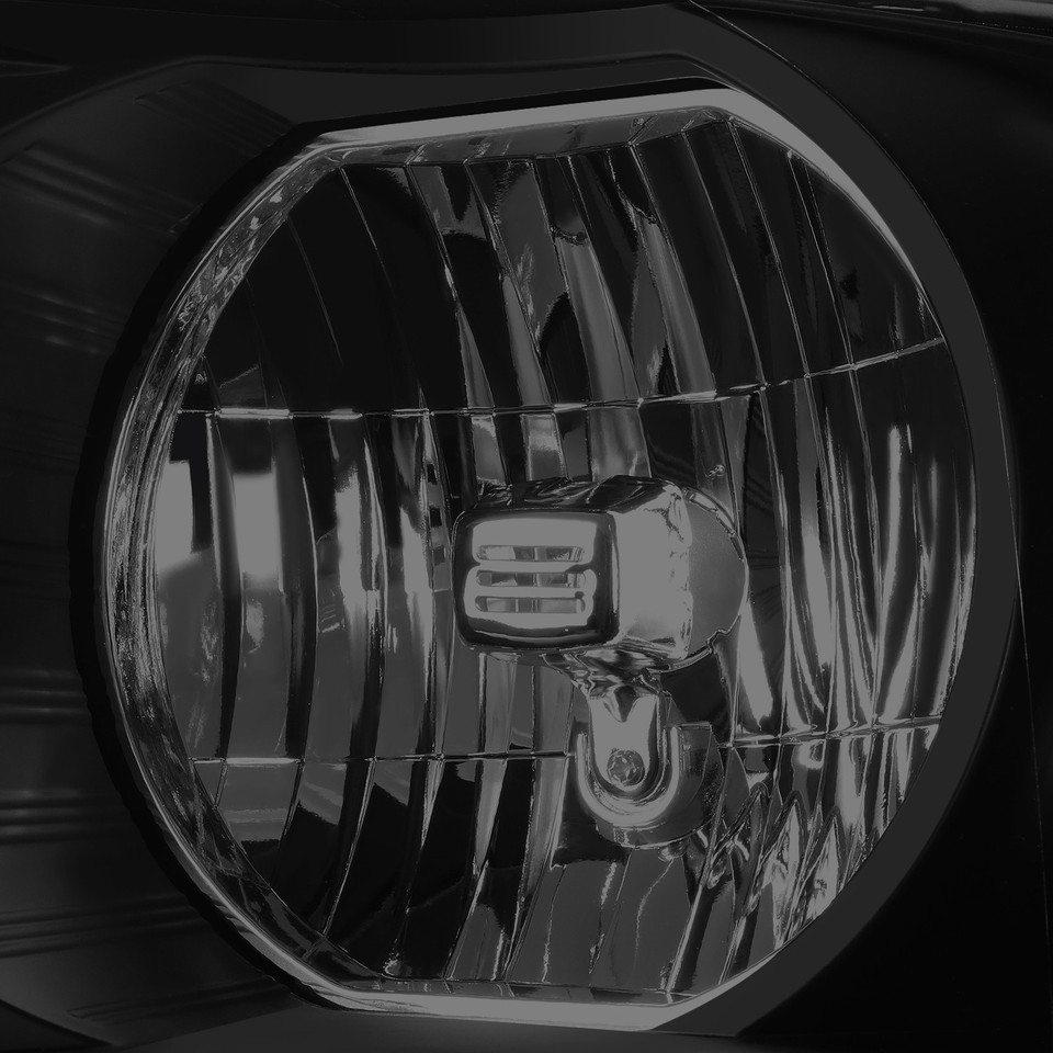 Speed Daddy OE Style Black/Smoked Headlight Assembly For 04-08 Ford F150 & Lincoln Mark LT - Pair (Driver & Passenger)
