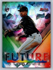 Ke'Bryan Hayes 2021 Bowman's Best Future Vibrance Atomic Refractor Pirates
