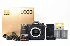【Excellent+++++】Nikon D300 Digital SLR Camera - Black body with2battery#2636300