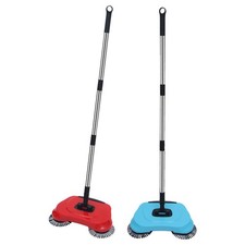 Hand Push Floor Sweeper Non Electric Vacuum Broom Floor Cleaning Tools Presents