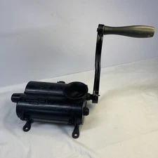 Antique Vintage Sausage Stuffer  Grinder Cast Iron Hales Patent