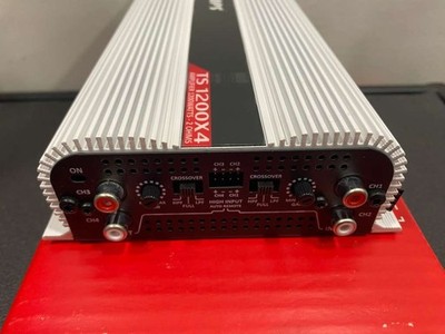Taramps TS 1200x4 Amp 1200W RMS 2 Ohms 4 Channels 2 Bridged