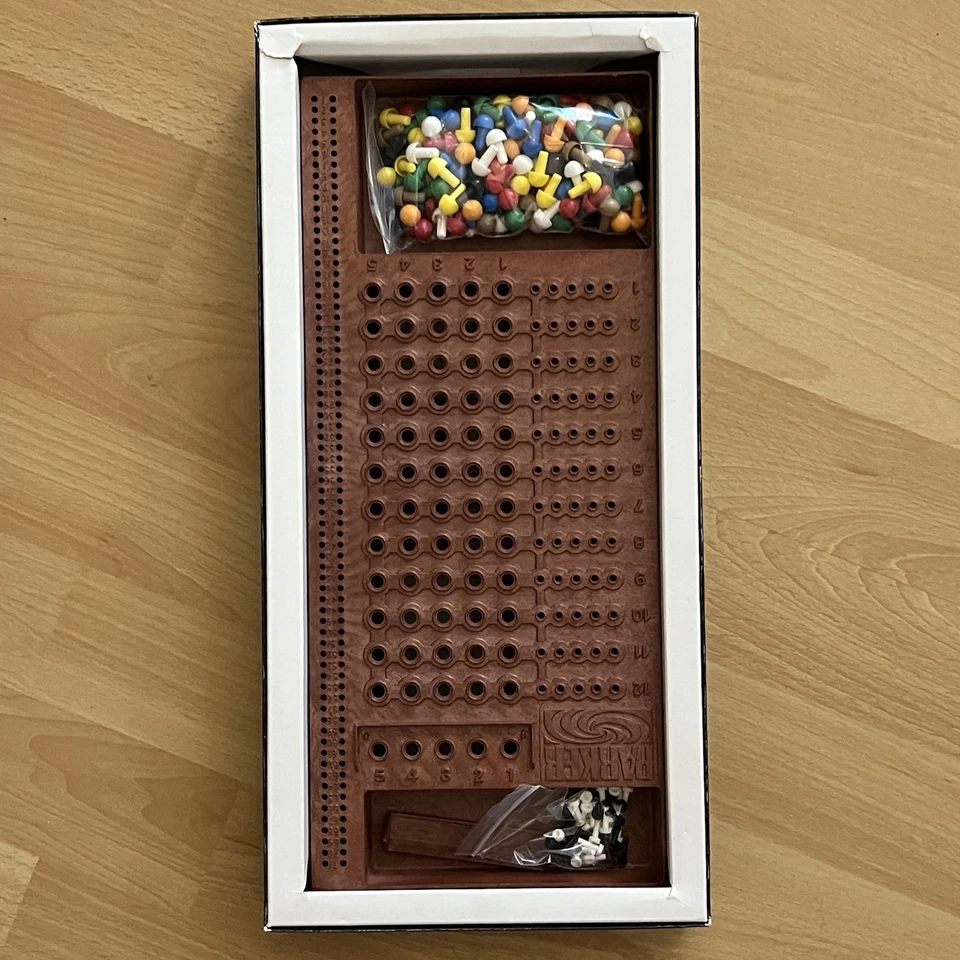 ⚡️ Superhirn Mastermind Parker 1976 Vintage Brettspiel Denkspiel Komplett - Bild 2 von 4