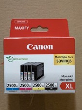 Canon PGI-2500XL Pack 4 cartouches encre jet d'encre C/M/J/N MAXIFY