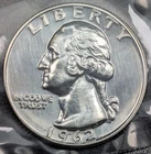 1962 Proof Washington Silver Quarter 25C OGP - Old Glory C&C Weekly 1c Auction!