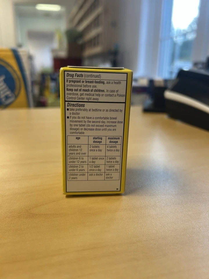 Rite Aid Laxative Natural Vegetable Stimulant. 60 Tablets. EXP: 12/2026 - Image 4 of 4