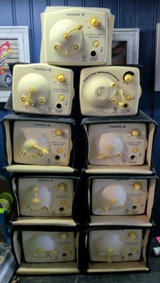 Medela Pump in Style Advanced 9v Breast Pump Motors Only - Lot Of 9