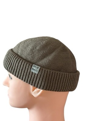 Strickkappe Scullhead Herren Beanie Cap Hut Top Klasse Docker Hat Hut