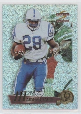 1995 Score Summit Ground Zero Marshall Faulk #50 HOF 0hd6